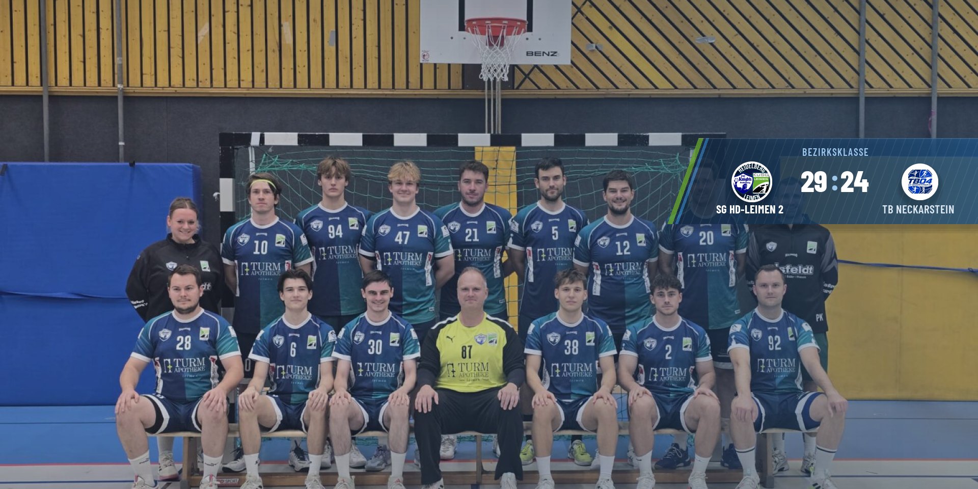 SG HD-Leimen 2 – TB Neckarstein 29:24