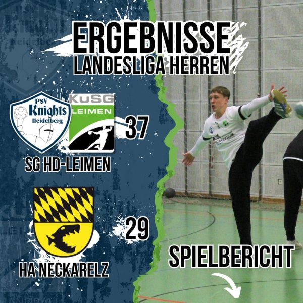 Die SG bleibt weiterhin heimstark. Revanche gegen Neckarelz geglückt!