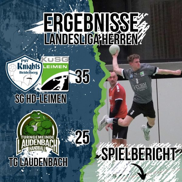 Revanche gegen Laudenbach geglückt 35:25 (14:12)