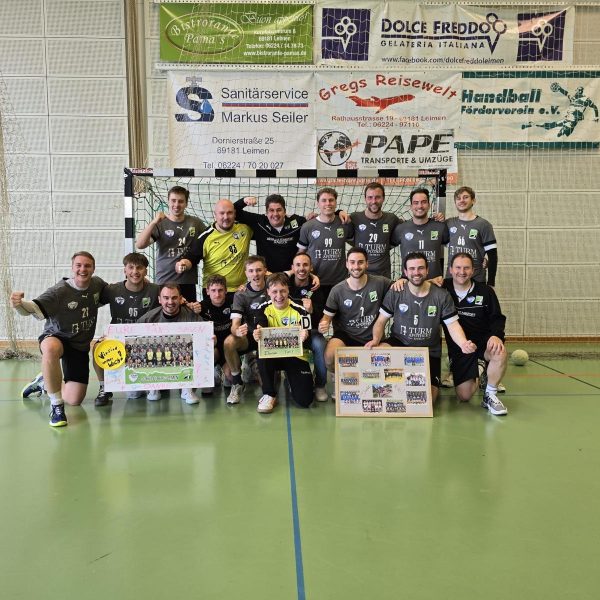 Erste Herrenmannschaft wird Landesliga-Meister – Spannung bis zur letzten Sekunde